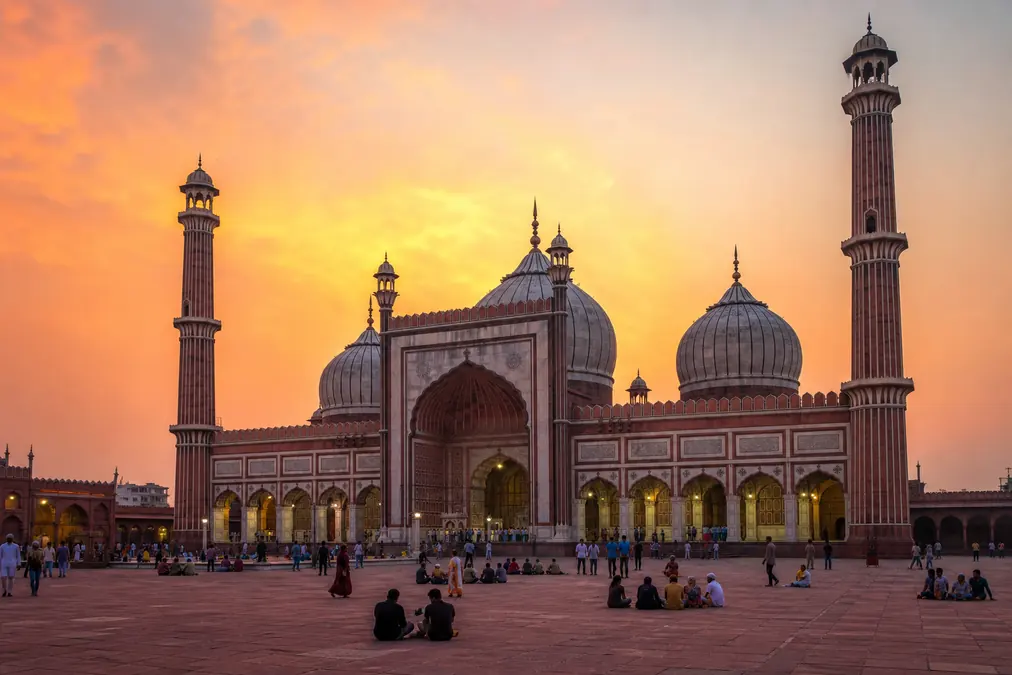Prayer times in Delhi, India