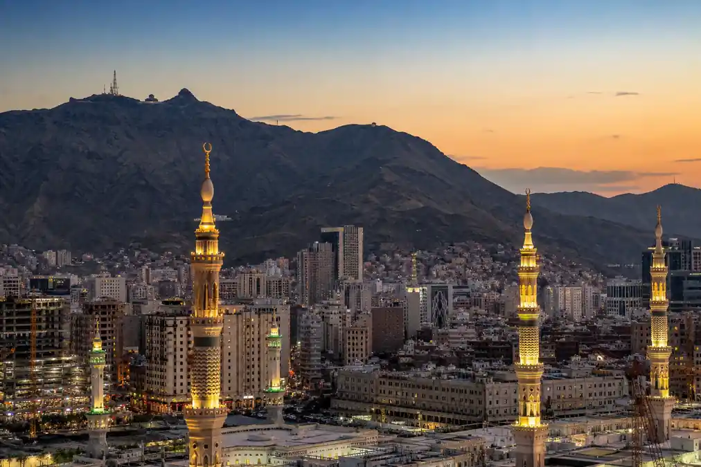 Prayer times in Makkah, Saudi Arabia